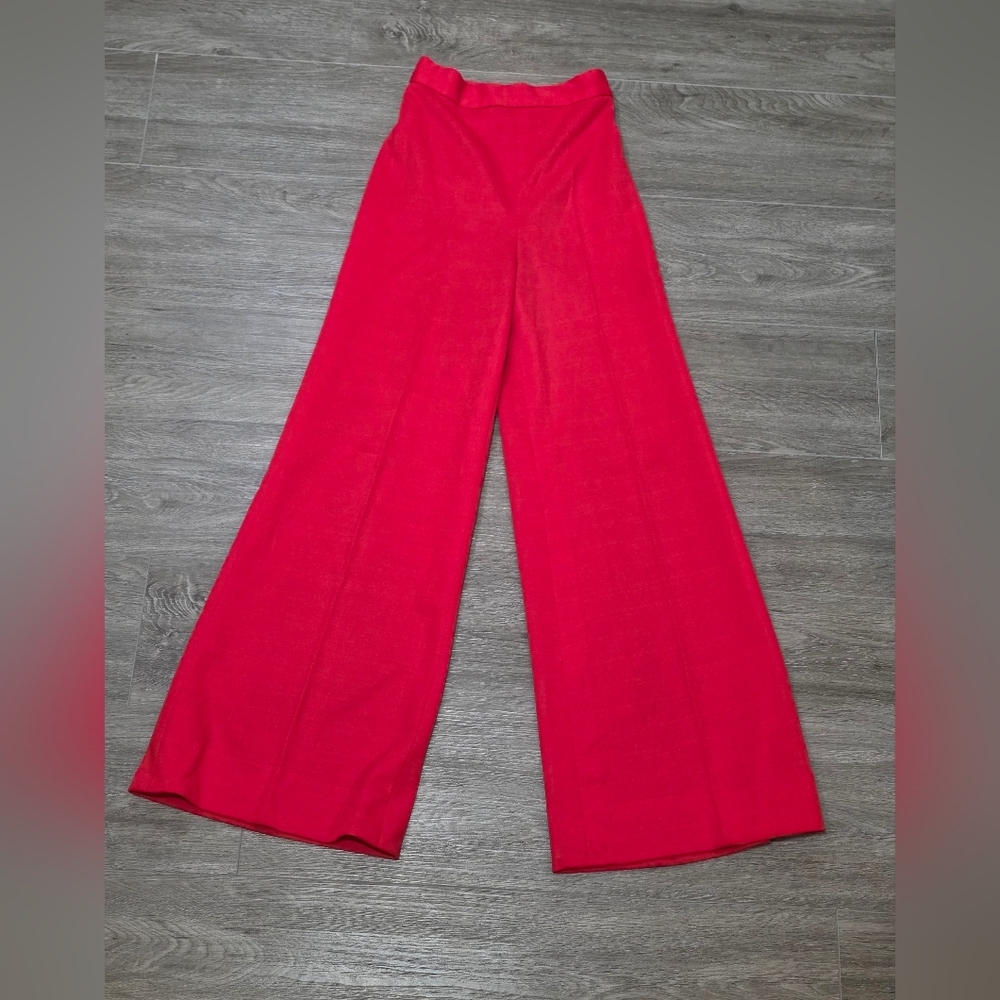 Vintage 70's Bell Bottom Pants Girls Size 14 Handmade